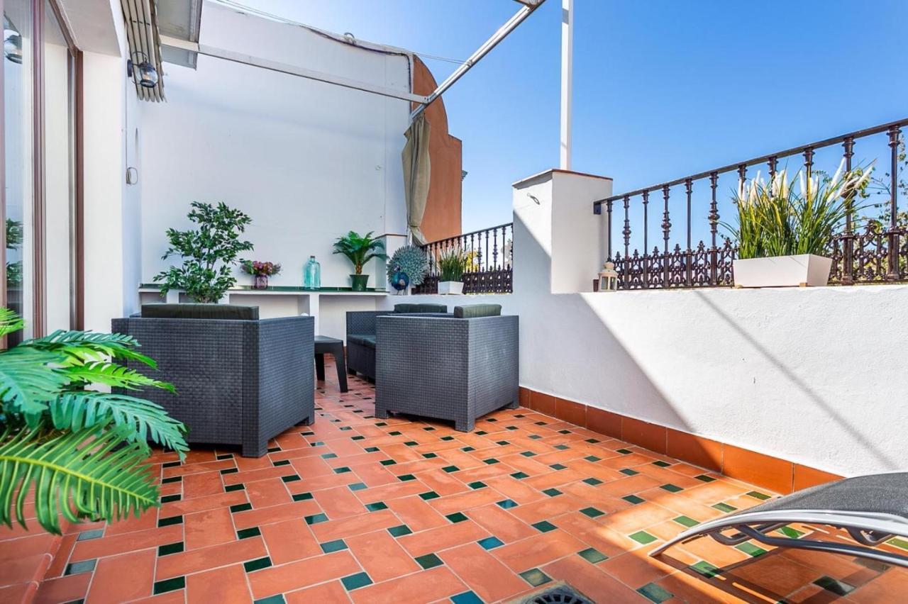 Appartamento Casa De Zalamea Siviglia Esterno foto