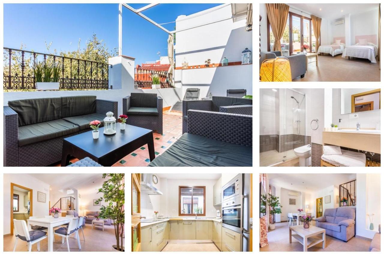 Appartamento Casa De Zalamea Siviglia Esterno foto
