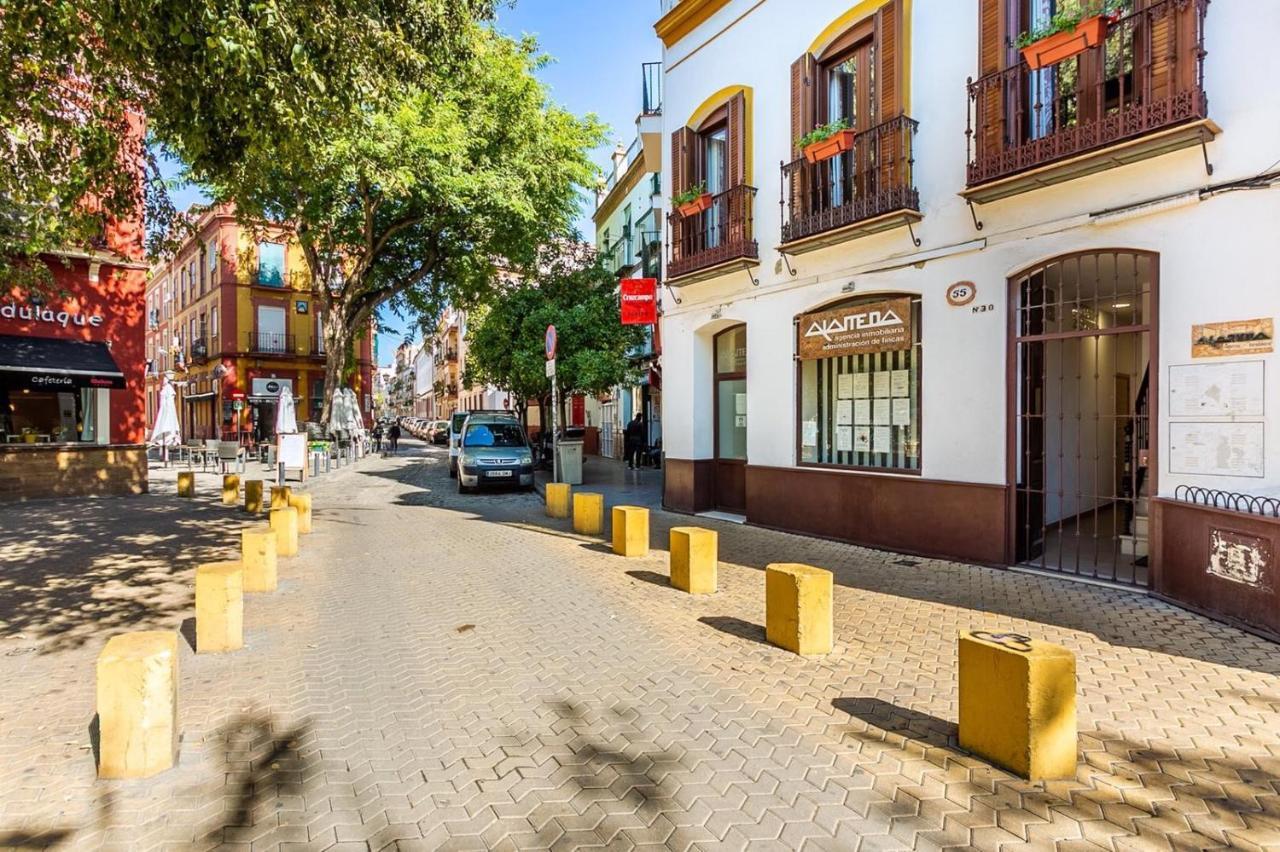 Appartamento Casa De Zalamea Siviglia Esterno foto