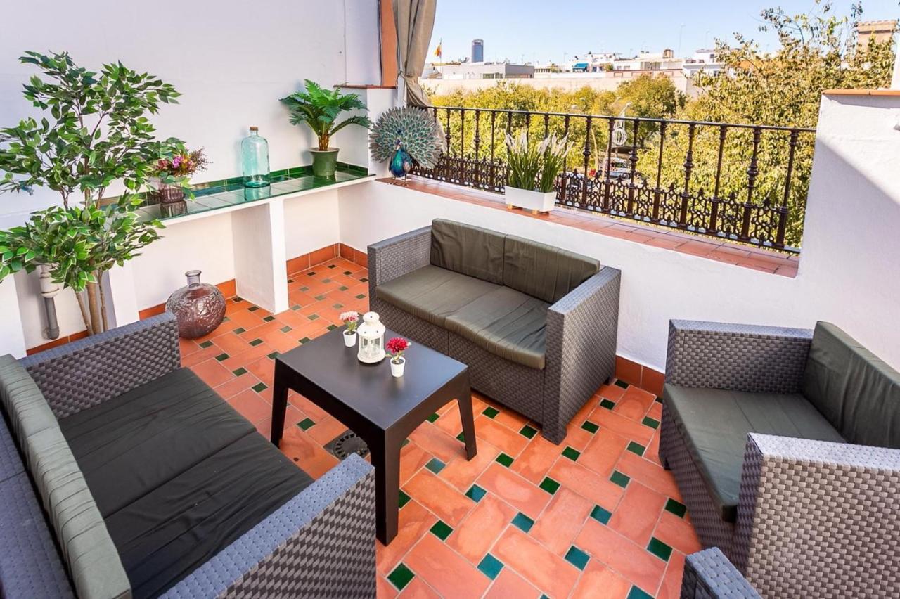 Appartamento Casa De Zalamea Siviglia Esterno foto